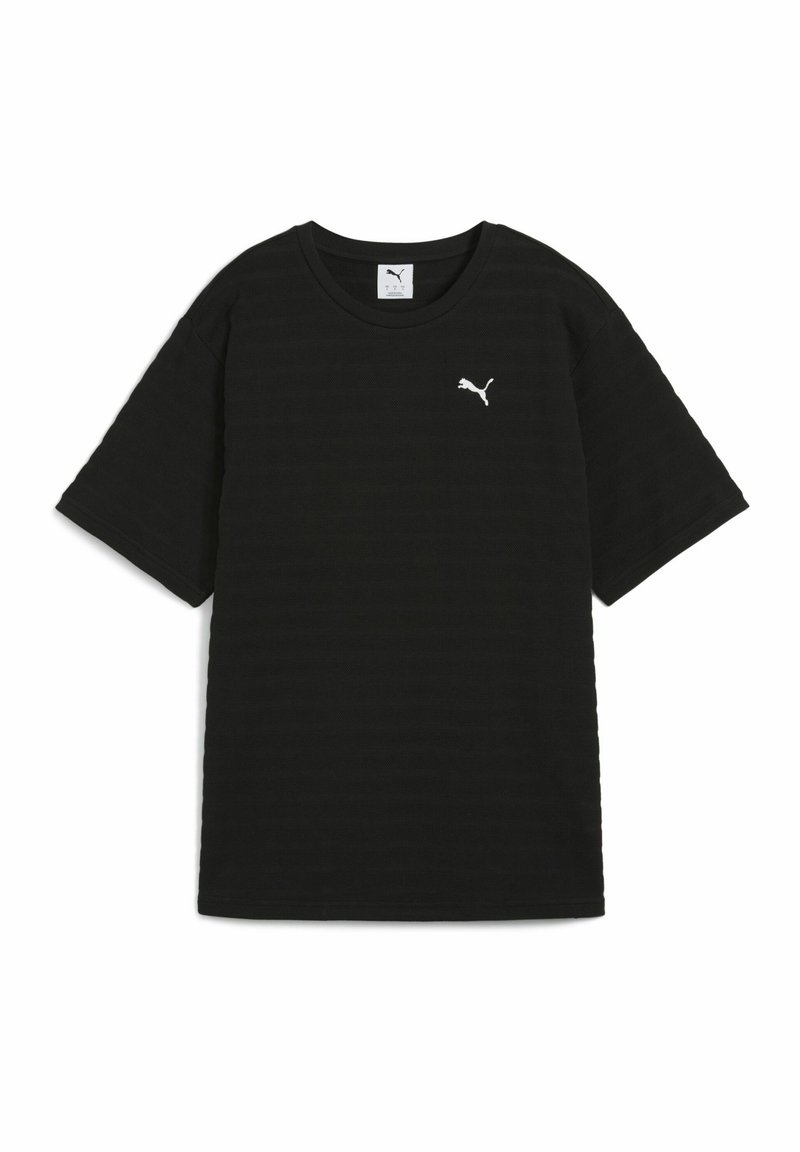 Puma T-shirt print zwart