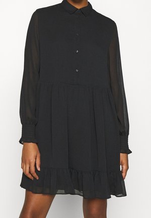 Shirt dress - black