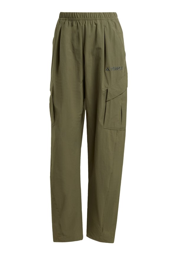XPLORIC CARGO - Outdoor trousers - olive strata3