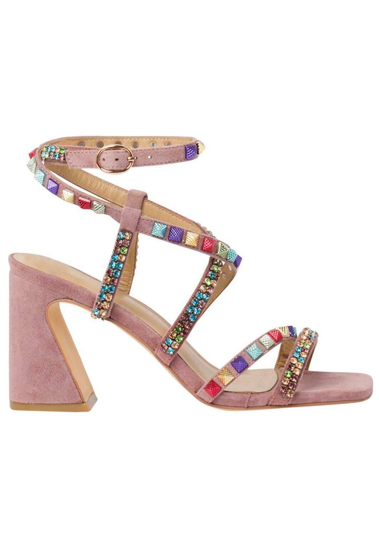 Alma en Pena FORTUNA - Sandalias de tacón - rosa - Zalando.es