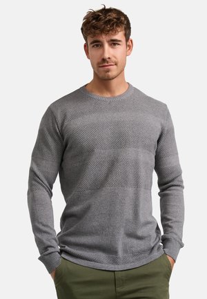 Kronstadt HANNES BOMULDS  - Strickpullover - anthracite