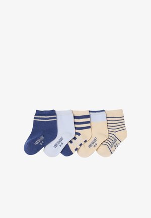 Vertbaudet, 5ER-PACK MIT STREIFEN - Socks - blau