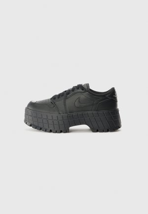 AIR JORDAN 1 BROOKLYN LOW - Baskets basses - black/metallic-coloured/white