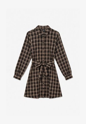 Vero Moda, DRESS VMBELINDA SHORT DRESS - Robe chemise - black