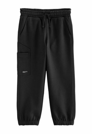 REGULAR FIT - Tepláky - black