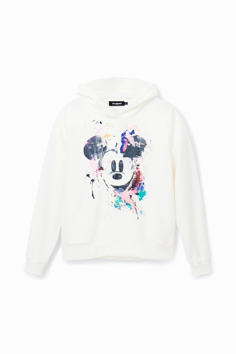 Desigual MICKEY - Sweatshirt - white/blanc - ZALANDO.FR