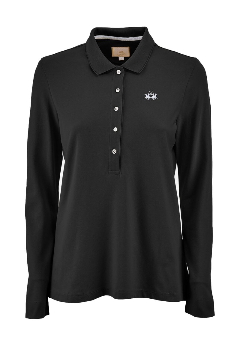 LA MARTINA Longsleeve zwart LA MARTINA Longsleeve zwart