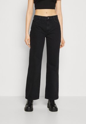 Relaxed fit jeans - black denim