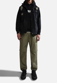 Napapijri Jersey con capucha - black