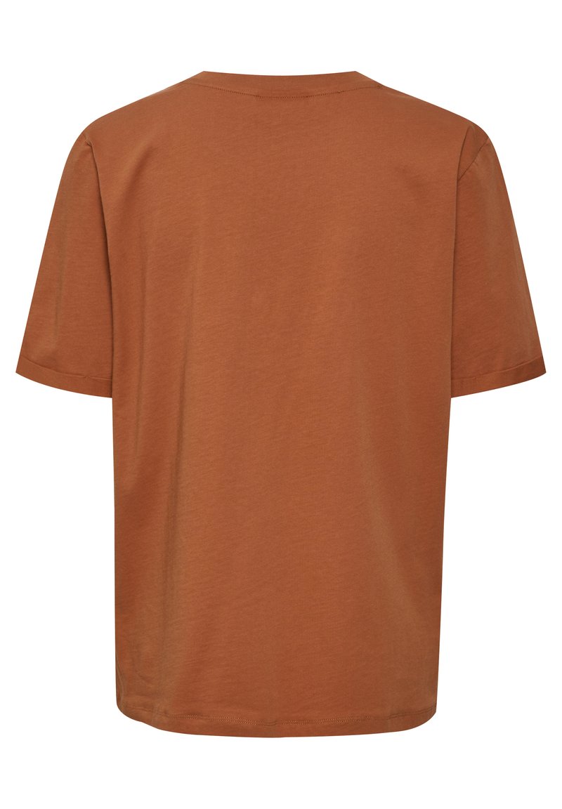 Damen T-Shirts | Kaffe KAJELENA T-Shirt print auburn/braun meliert - KE20241 Damen T-Shirts | Kaffe KAJELENA T-Shirt print auburn/braun meliert - KE20241