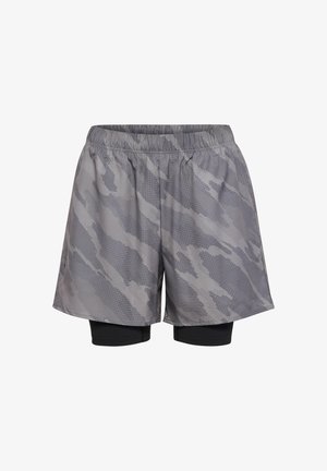 Hummel, HUMMEL HMLHIIT INTENSITY AOP 2 IN 1 SHORTS - 2-in-1 Shorts - sharkskin