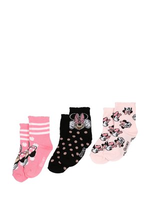 MINNIE MOUSE - Chaussettes - schwarz-rosa c