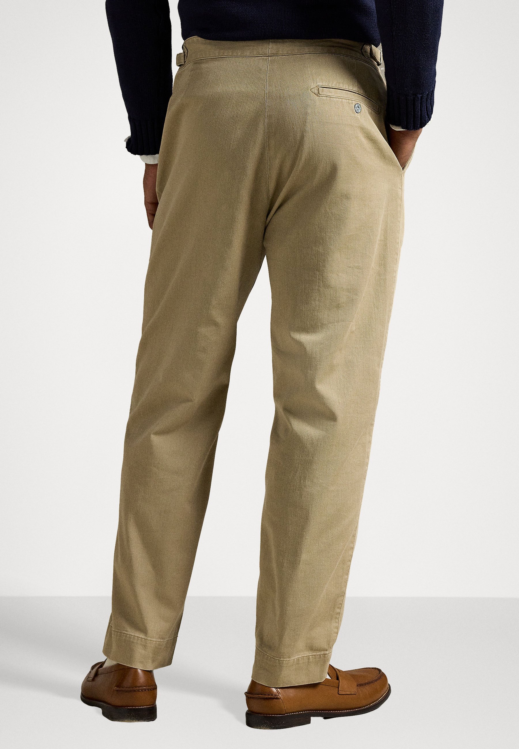 Polo Ralph Lauren RELAXED FIT PLEATED TWILL PANT - Trousers