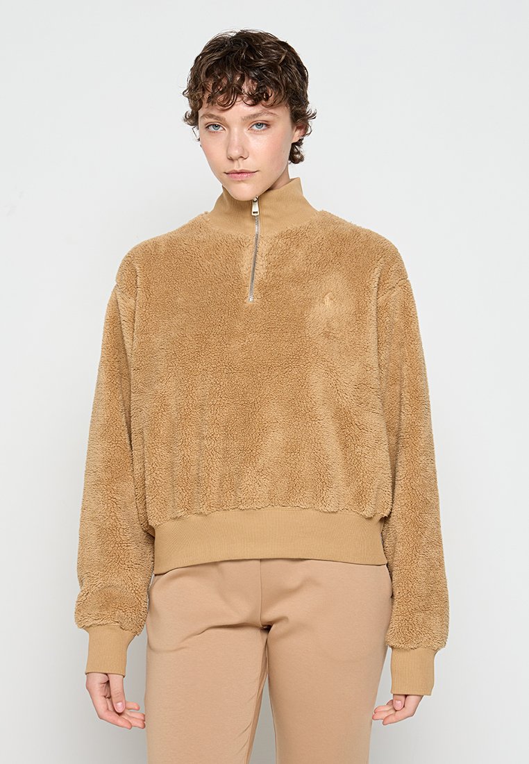 Polo Ralph Lauren Fleece trui camel Polo Ralph Lauren Fleece trui camel