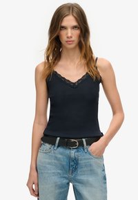 Superdry & Co VINTAGE - Top - eclipse navy