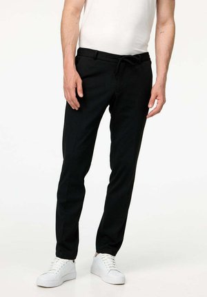DISPARTAFLEX - Chino stiliaus kelnės - black