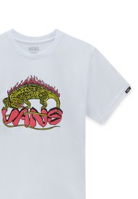 Vans IGUANA  - Camiseta estampada - white