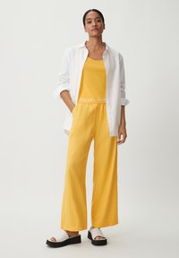 comma casual identity Top - gelb