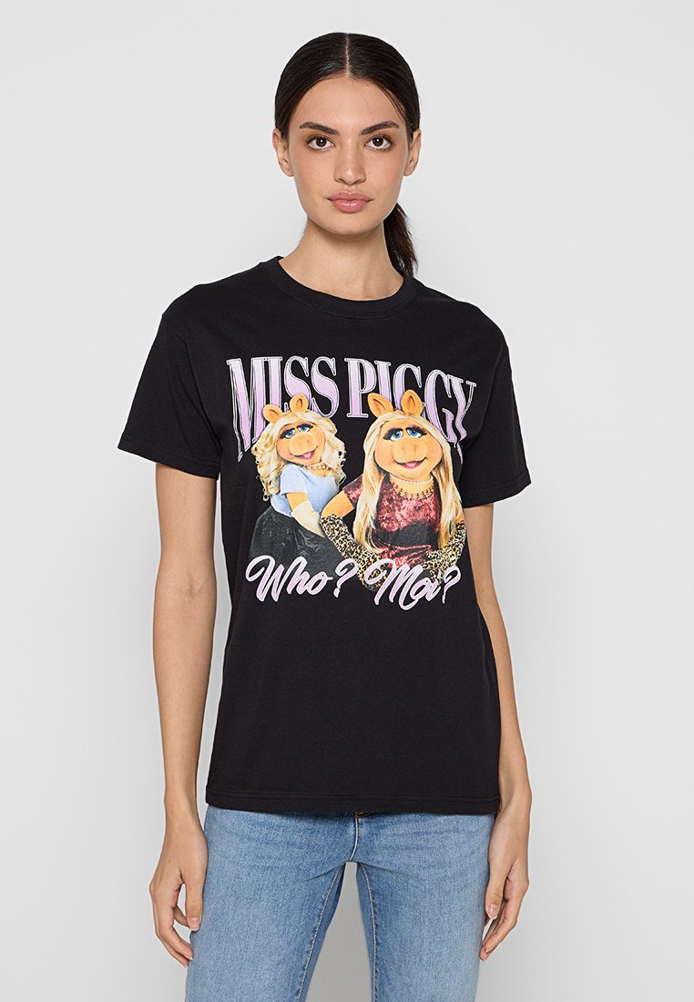 Disney T-shirt print zwart