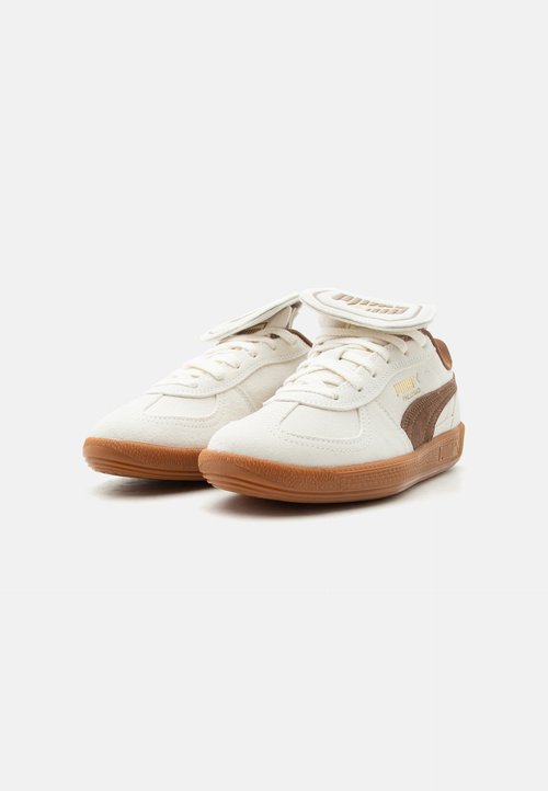 PUMA PALERMO PREMIUM JR UNISEX - Trainers - frosted ivory/haute coffee/gold-coloured — foto 2