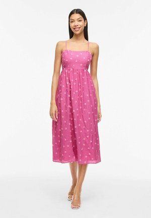 VILA MAXIKLEID VICERY TRÄGER - Robe de jour - fiji flower