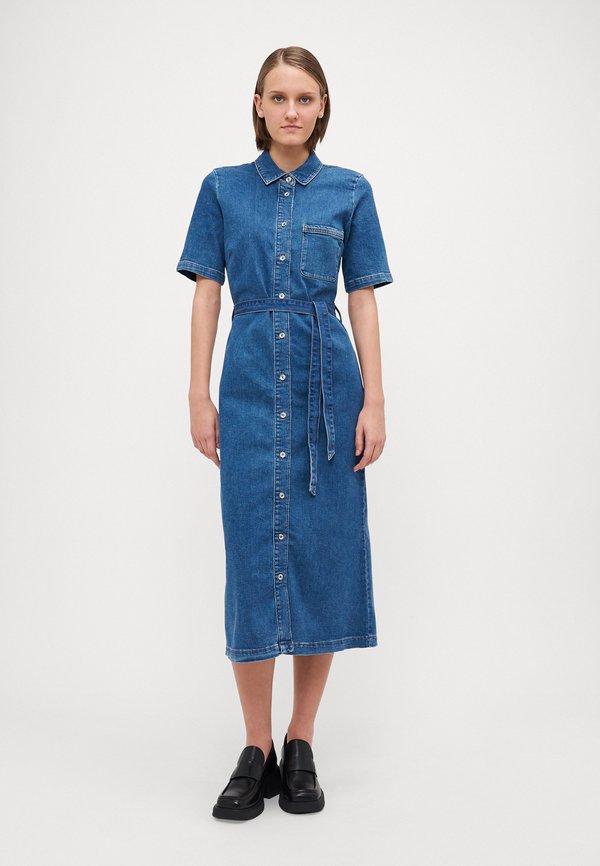 ONLLANA LONG DRESS - Jeanskleid