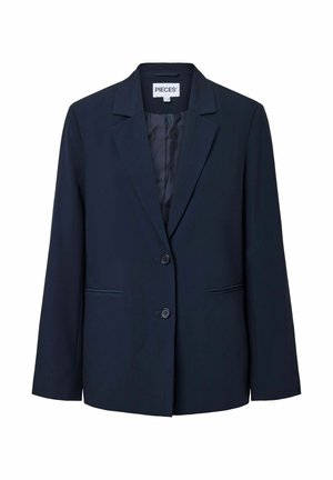 Pieces, PCBOSELLA LS LOOSE BLAZER NOOS BC - Lühike jakk - night sky