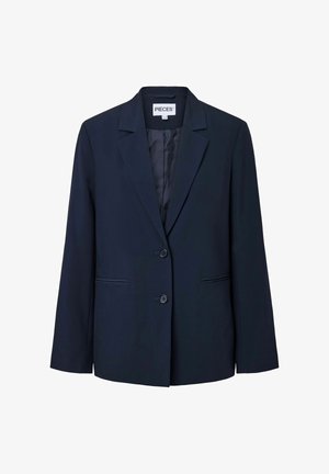 Pieces, PCBOSELLA LS LOOSE BLAZER NOOS BC - Lühike jakk - night sky