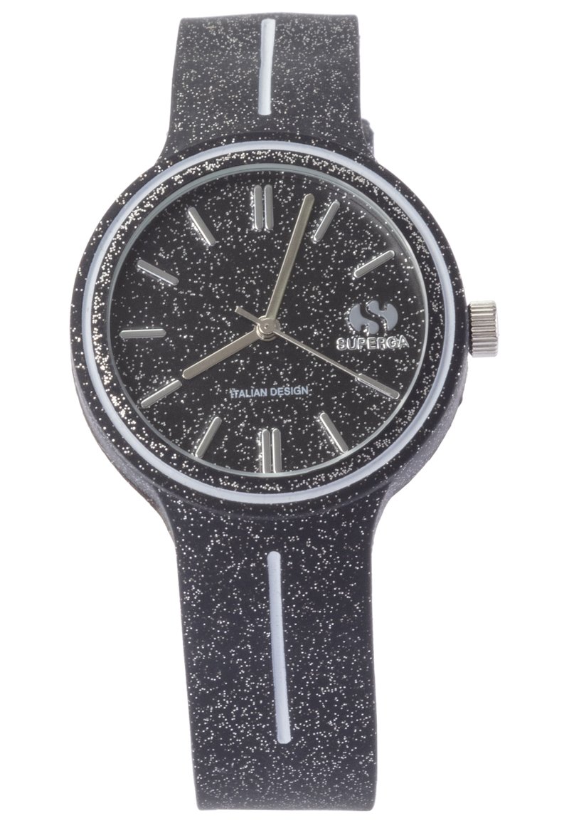 Damen Analoguhren | Superga STARDUST Uhr nero/schwarz - QE58556 Damen Analoguhren | Superga STARDUST Uhr nero/schwarz - QE58556