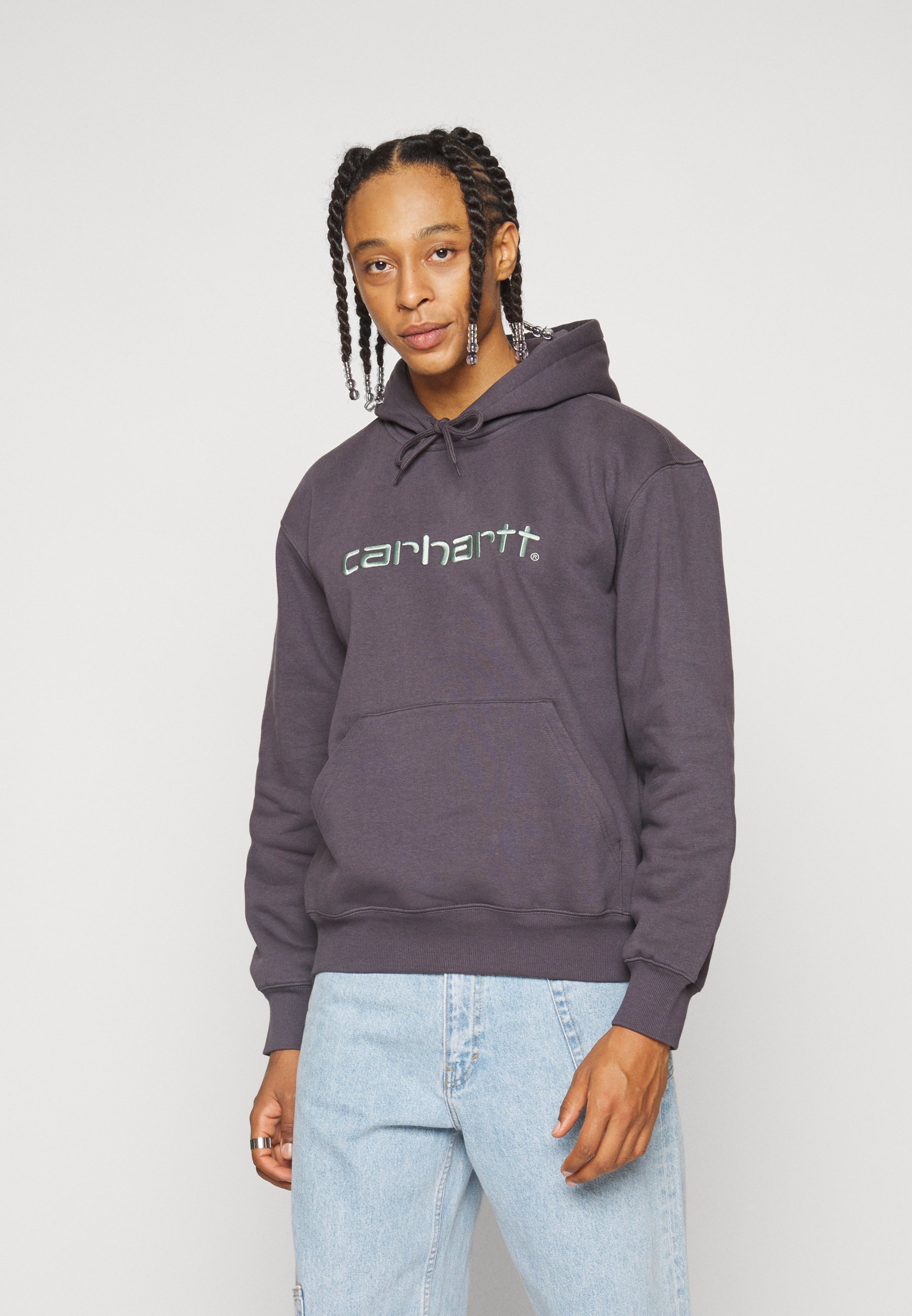 pointelle skimming crew neck sweater