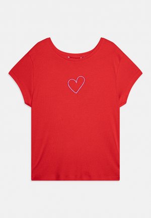 Vingino, BASIC CROP TEE - T-shirt imprimé - breeze red