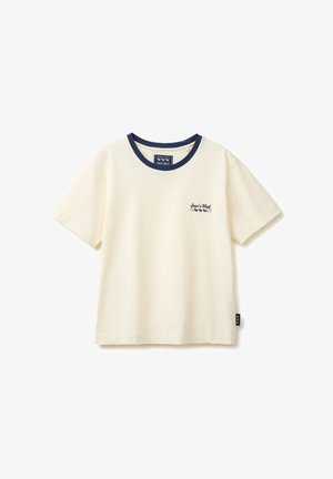 United Colors of Benetton, T-shirt print - cream