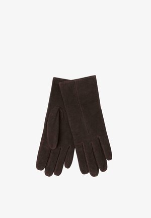 Lindex, Gloves - dark dusty brown