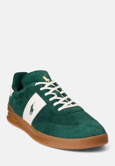 Polo Ralph Lauren HERITAGE AERA SUEDE SNEAKER UNISEX - Sapatilhas - forest/off white