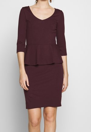 Etuikleid - bordeaux