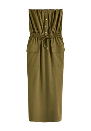 REGULAR FIT - Maxi šaty - khaki green