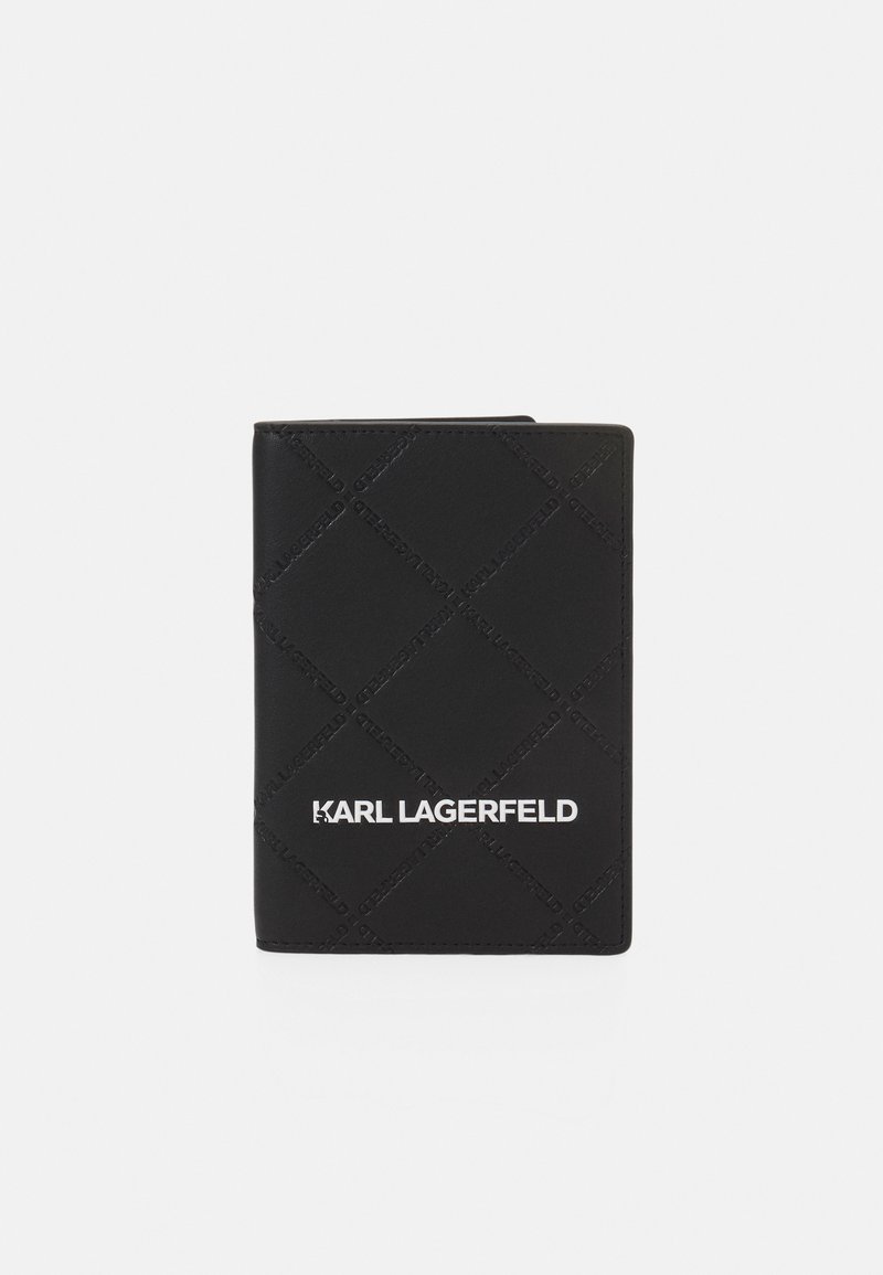 KARL LAGERFELD SKUARE EMBOSSED PASSPORT Funda para pasaporte black/negro Zalando.es
