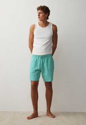 Next, REGULAR FIT - TEXTURED 2 PACK - Shorts - blue green