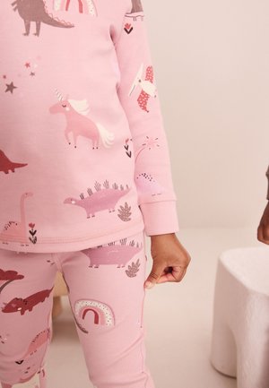 Next, REGULAR FIT - DINO SNUGGLE PYJAMAS 3 PACK SET - Pigiama - pink cream