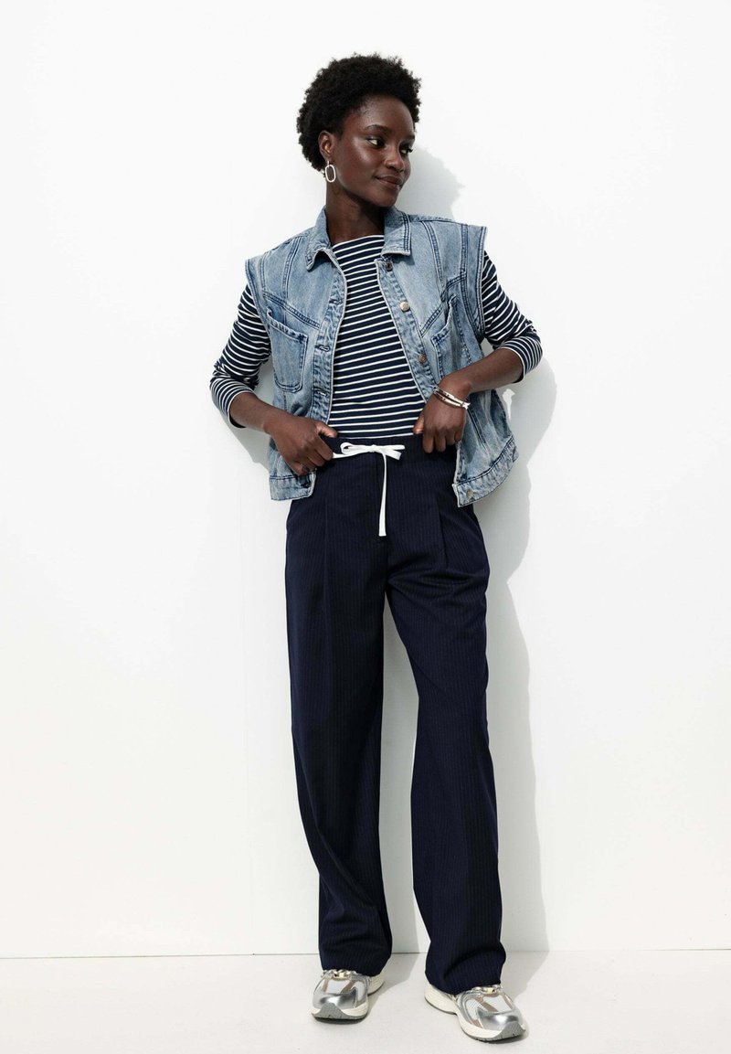 Promod Veste sans manches - jean clair