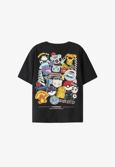 NKMJENO POKEMON - T-shirt imprimé - black