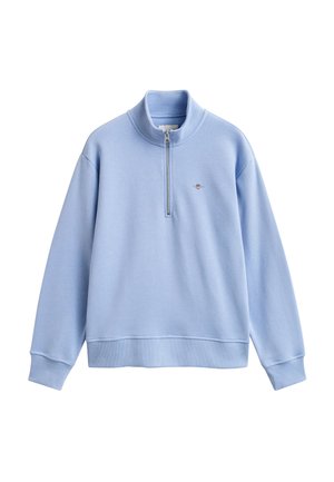 GANT, SHIELD HALF-ZIP - Sweatshirt - misty lavender