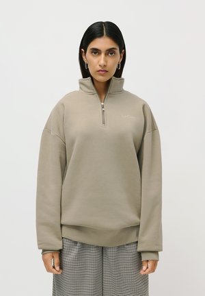 Sweatshirt - dark olive