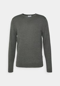 Unselected, dark grey heather