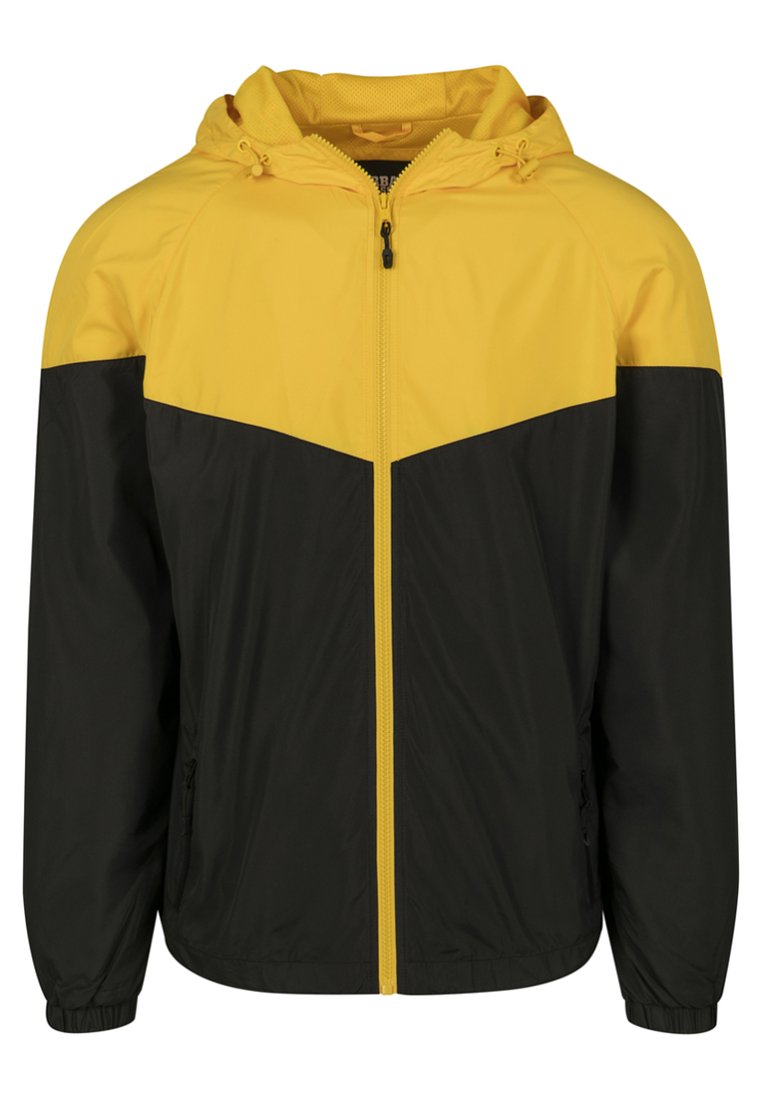 Urban Classics TONE TECH - Vjetrovka - yellow/black