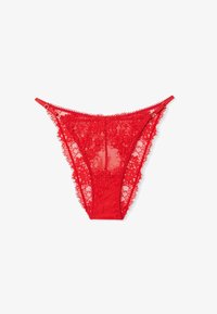 Unselected, red