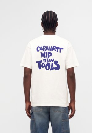 Carhartt WIP, CUTOUT - T-shirt con stampa - white