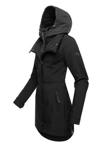 Ragwear Zimní kabát - metallic black