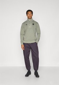 adidas Originals FC BAYERN ICON HALF ZIP  - Fanartikel - base green