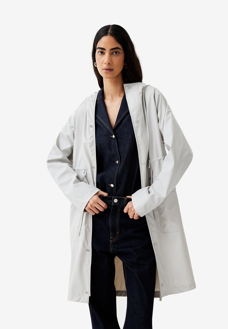 Hunter ORIGINAL JANNA - Αδιάβροχο μπουφάν - light grey